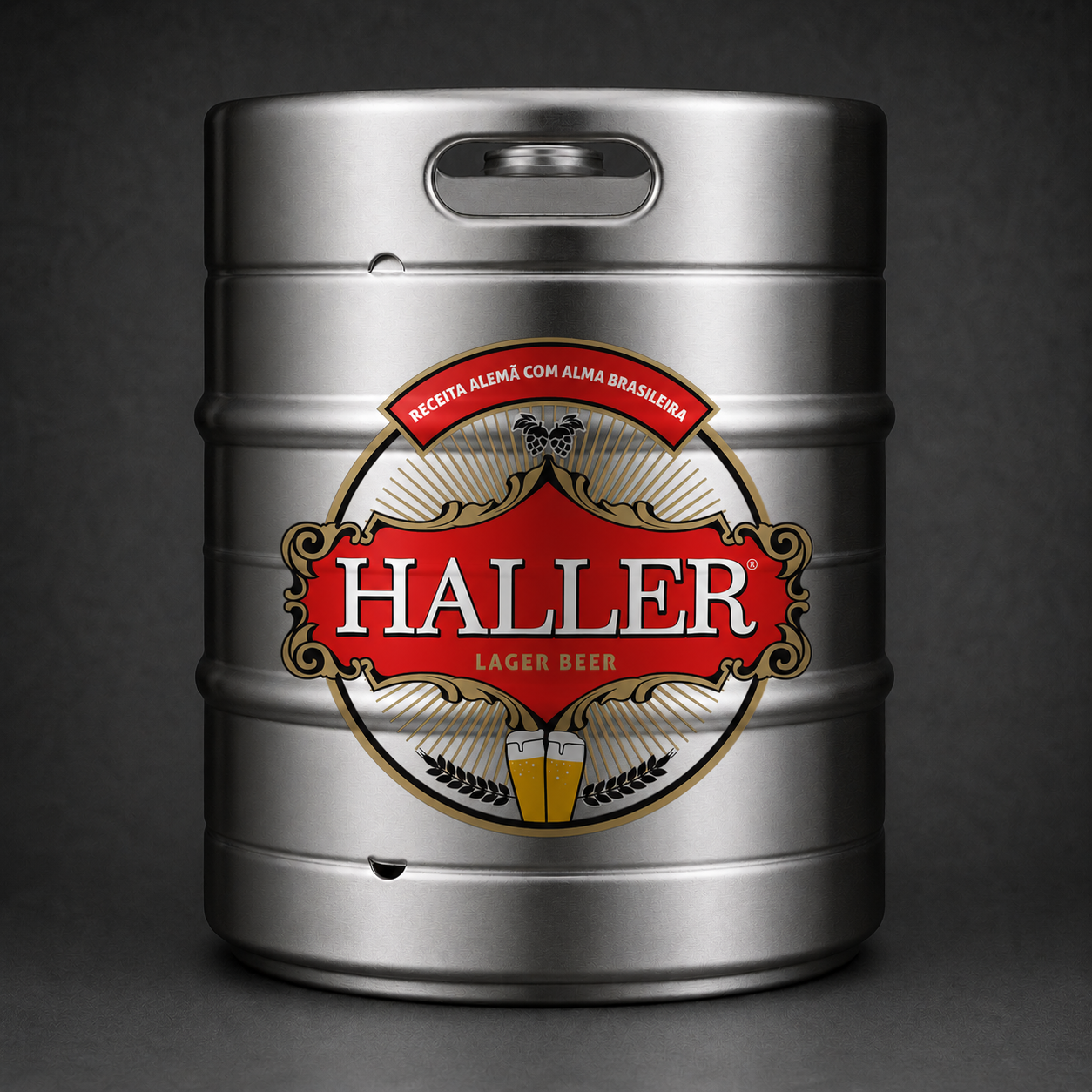 CHOPP HALLER PILSEN E ESCURO BARRIL 30 L