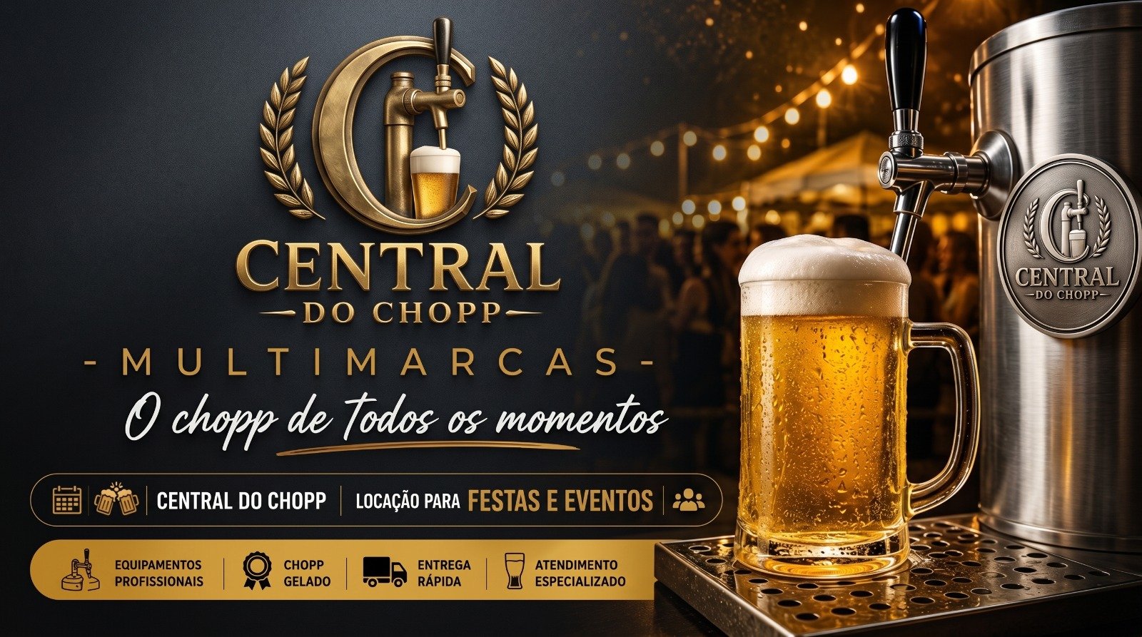Banner Central do Chopp